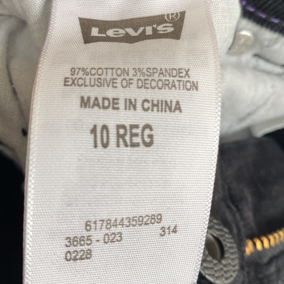 Levi’s Corduroy Leggings Size 10 - Picture 6 of 8